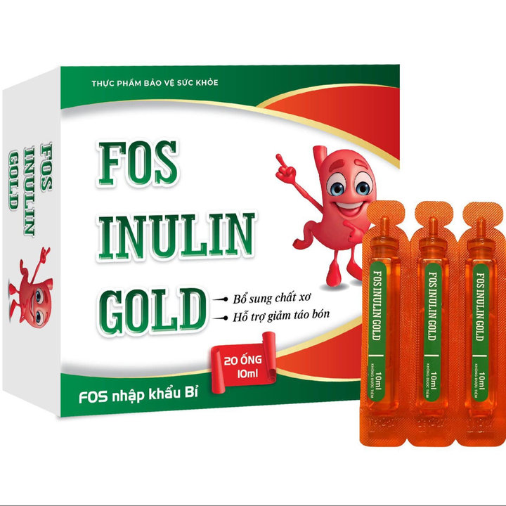 Bổ Sung Chất Xơ Fos Inulin Gold Giúp Giảm Táo Bón -aviphar