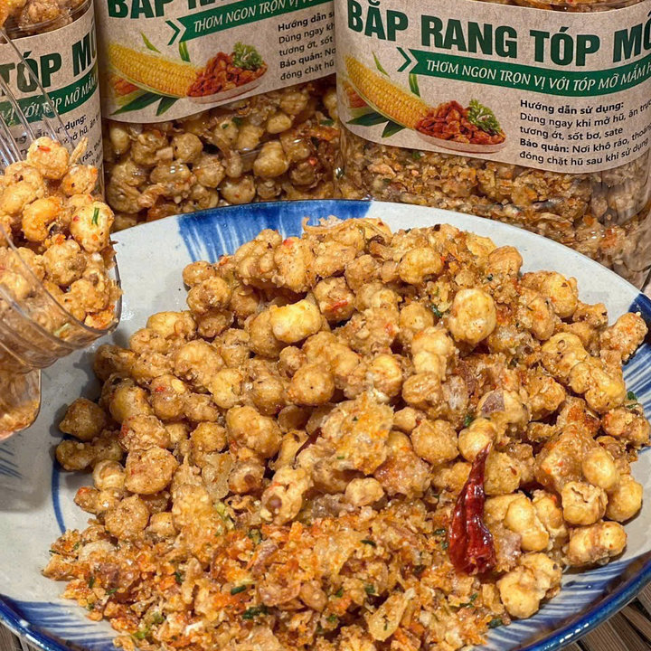Bắp Rang Tóp Mỡ Siêu Hot, Thử Là Mê 500g - Winnie House