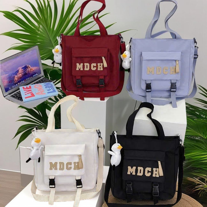 Túi Tote Nữ Canvas Phong Cách Ulzzang Đi Học Đi Chơi - Item Không Thể Thiếu Wh753 - Winnie House