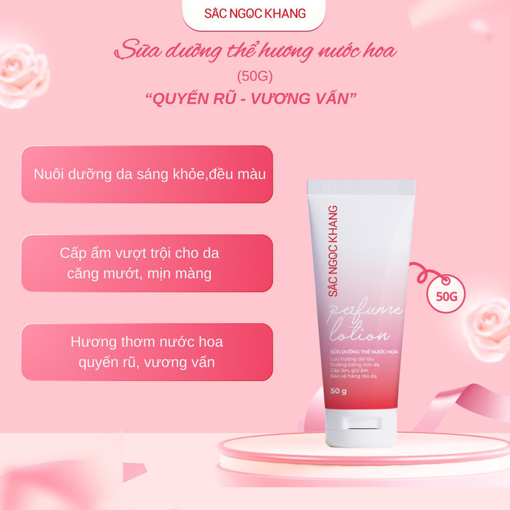 Alternative view of Sữa Dưỡng Thể Hương Nước Hoa (tuýp 50g)