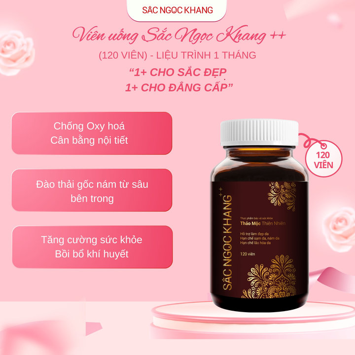 Alternative view of Combo 03 Viên Uống Snk ++ 120 Viên - Sắc Ngọc Khang