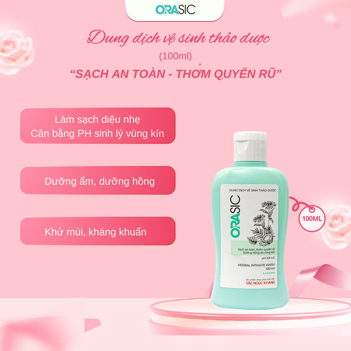 Alternative view of Dung Dịch Vệ Sinh Thảo Dược Orasic 100ml - Sắc Ngọc Khang