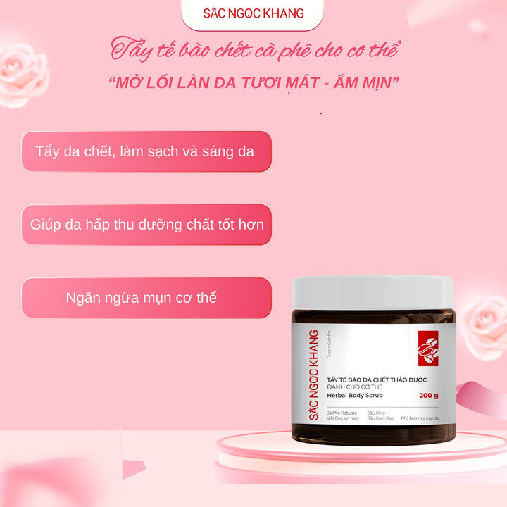 Alternative view of Tẩy Tế Bào Chết Body (hộp 200g) - Sắc Ngọc Khang
