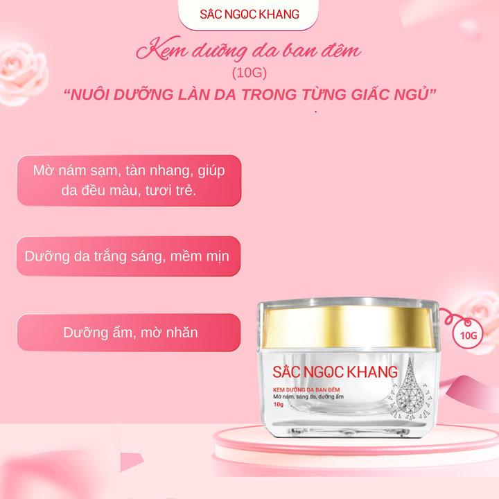 Alternative view of Kem Dưỡng Da Ban Đêm 10g - Sắc Ngọc Khang