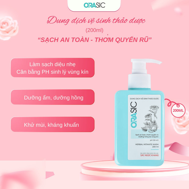 Alternative view of Dung Dịch Vệ Sinh Thảo Dược Orasic - Sắc Ngọc Khang