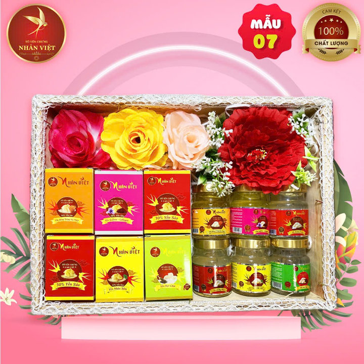 Alternative view of Quà Tặng Quốc Tế Phụ Nữ 8/3 Yến Sào Nhân Việt - Mẫu 07 - Nhân Việt