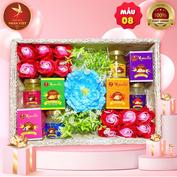 Alternative view of Quà Tặng Quốc Tế Phụ Nữ 8/3 Yến Sào Nhân Việt - Mẫu 08 - Nhân Việt