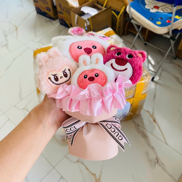 Alternative view of Hoa Gấu Size Mini Tặng Kèm Túi Thiệp 011 - Lady's Passion