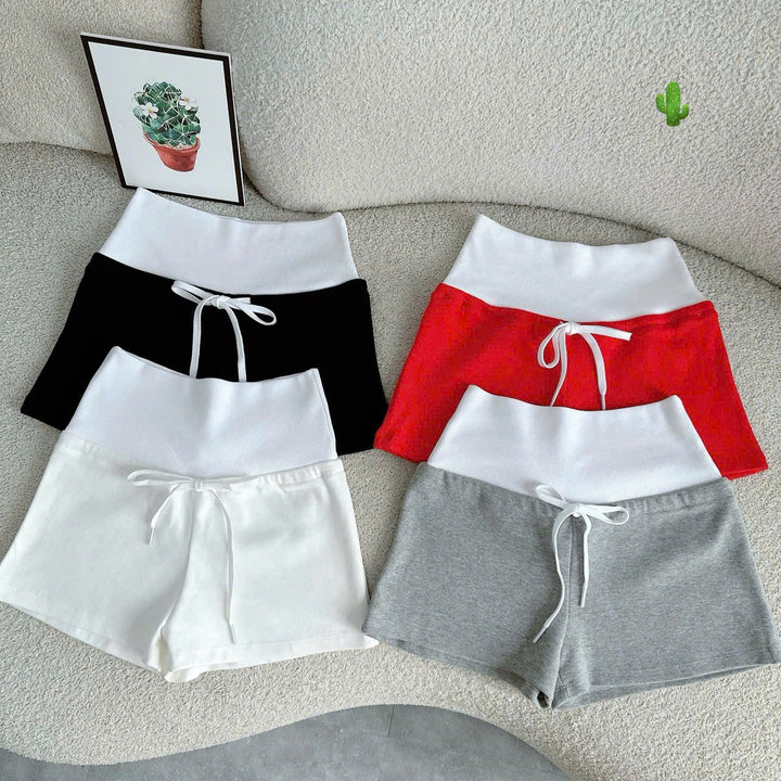 Quần Gân Phối Lưng Bo - Lê Phương Boutique