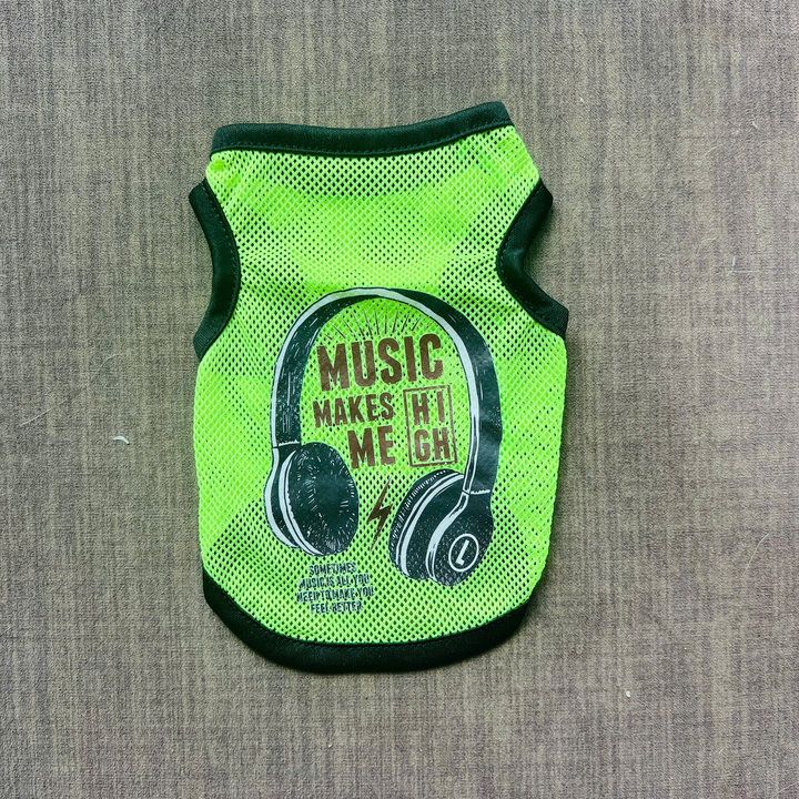 Alternative view of Áo Lưới Music Mát Mẻ Từ 0.5-10kg Cho Chó Mèo