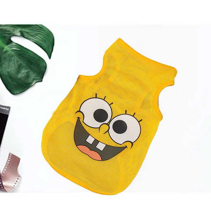 Áo Lưới Mặt Cười Mát Mẻ Từ 0.5-10kg Cho Chó Mèo