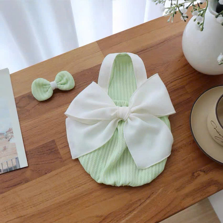 Váy Xanh Lá Nơ Xinh Từ 1-7kg Dành Cho Chó Mèo