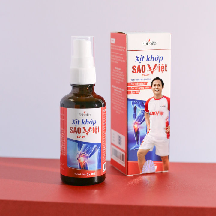 Alternative view of Chai Xịt Giảm Đau Nhức Xương Khớp Sao Việt - Fobelife