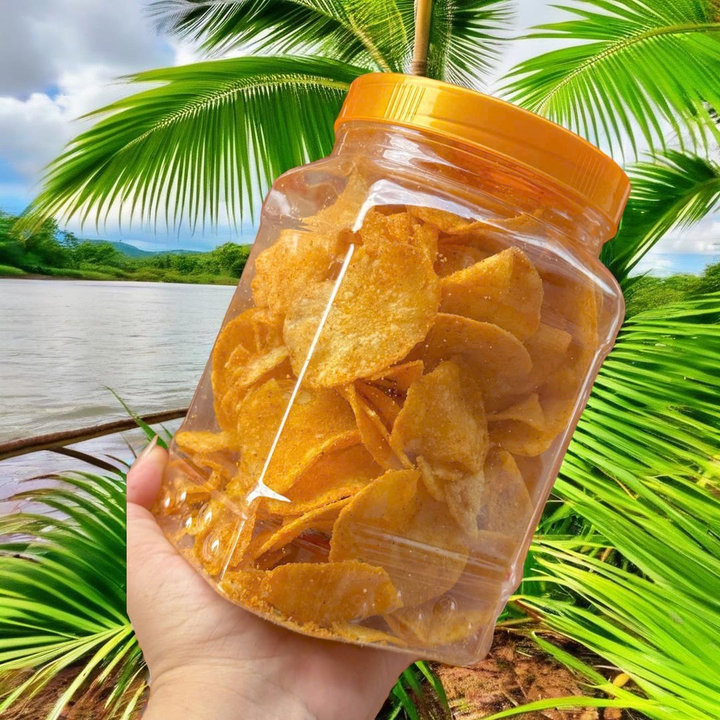 Alternative view of Khoai Tây Sấy Trứng Muối: Giòn Tan, Đậm Đà, Cực Hấp Dẫn 250g - Winnie House