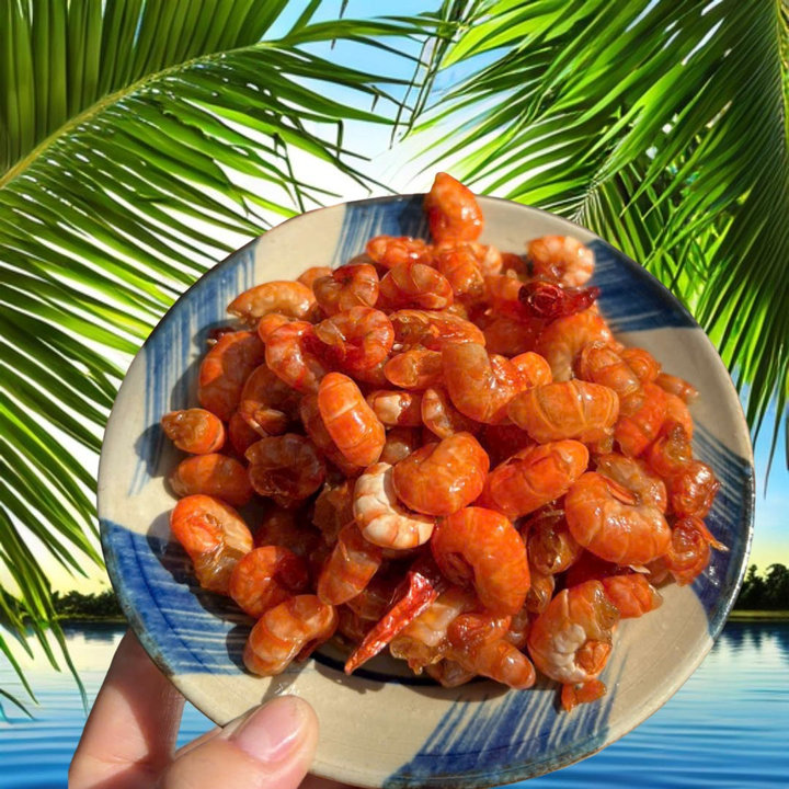 Alternative view of Tôm Rim Mắm Kẹo Nhà Làm: Giòn Rụm, Đậm Đà, Ngon Tuyệt Cú Mèo 200g - Winnie House