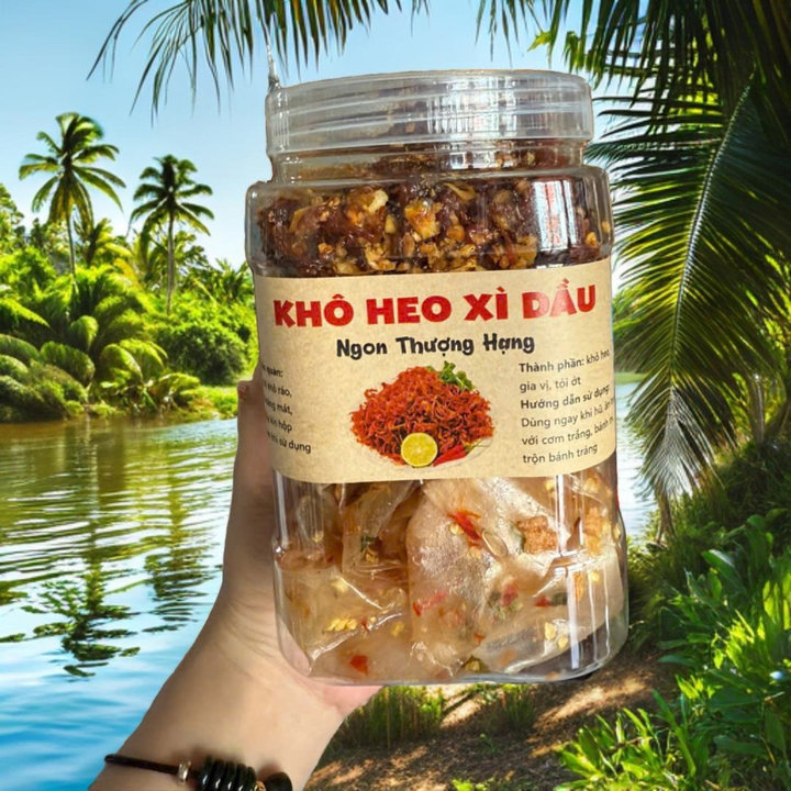Bánh Tráng Khô Heo Xì Dầu - Món Ăn Vặt "thần Thánh" Cho Dân Văn Phòng 400g - Winnie House