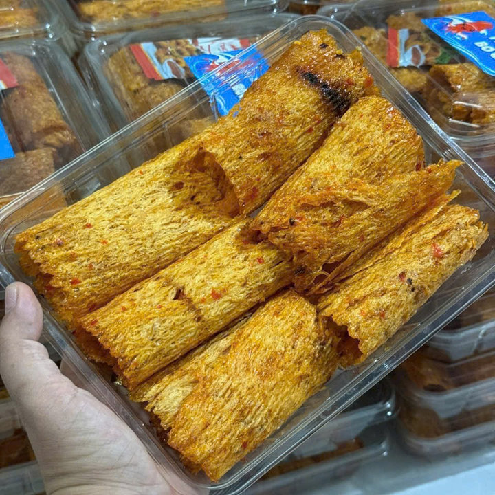 Mực Cán Bơ Cay Nha Trang: Ngon Khó Cưỡng, Ăn Là Ghiền 300g - Winnie House