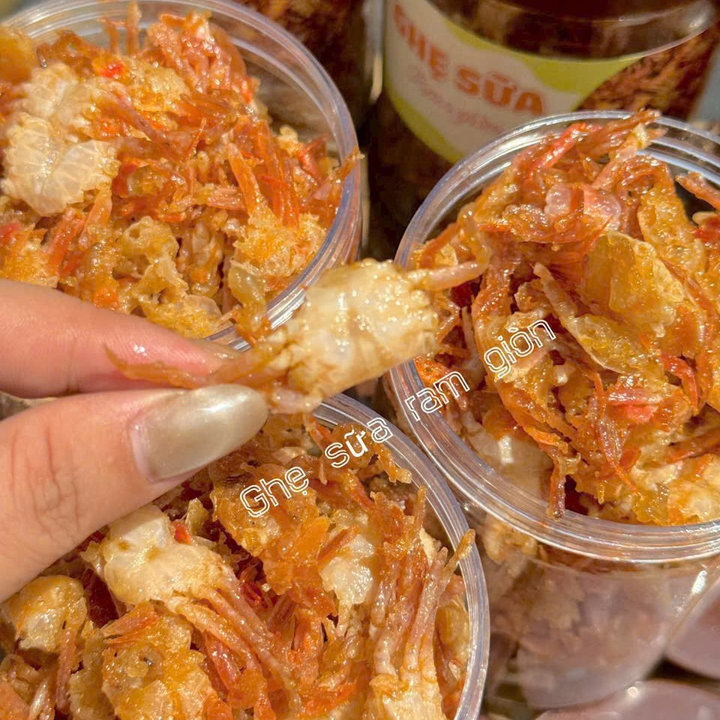 Ghẹ Sữa Ram Giòn – Đặc Sản Nha Trang 250g - Winnie House