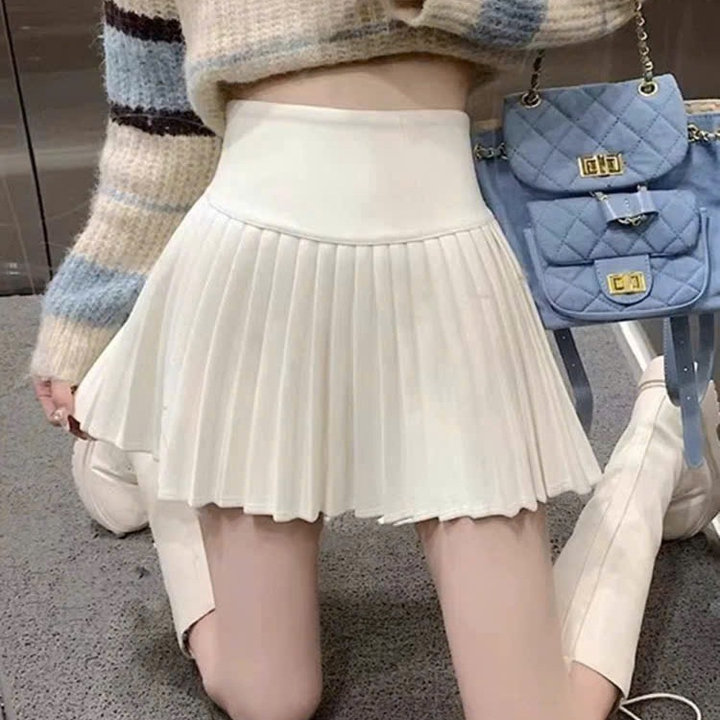Chân Váy Dập Ly Lưng Thun Bản To - Lê Phương Boutique