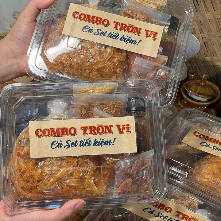 Alternative view of Set Bánh Dẻo Sợi Tôm Khô Bò Thập Cẩm 400g - Winnie House