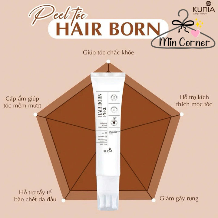 Serum Mọc Tóc Kunia Tẩy Tế Bào Chết Da Đầu Mpf31 - Min Corner