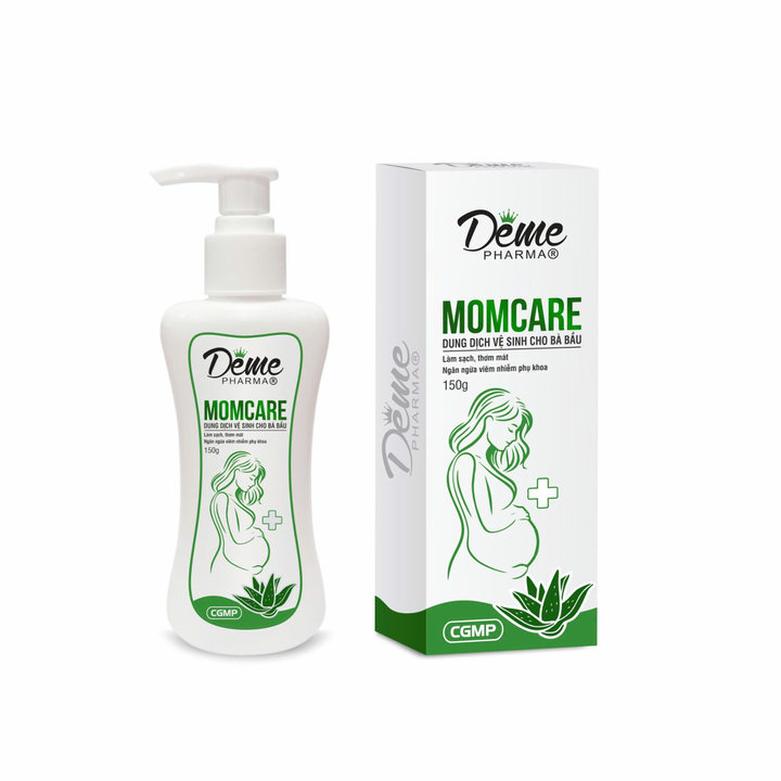Alternative view of Dung Dịch Vệ Sinh Cho Bà Bầu Momcare 150g- Deme Pharma