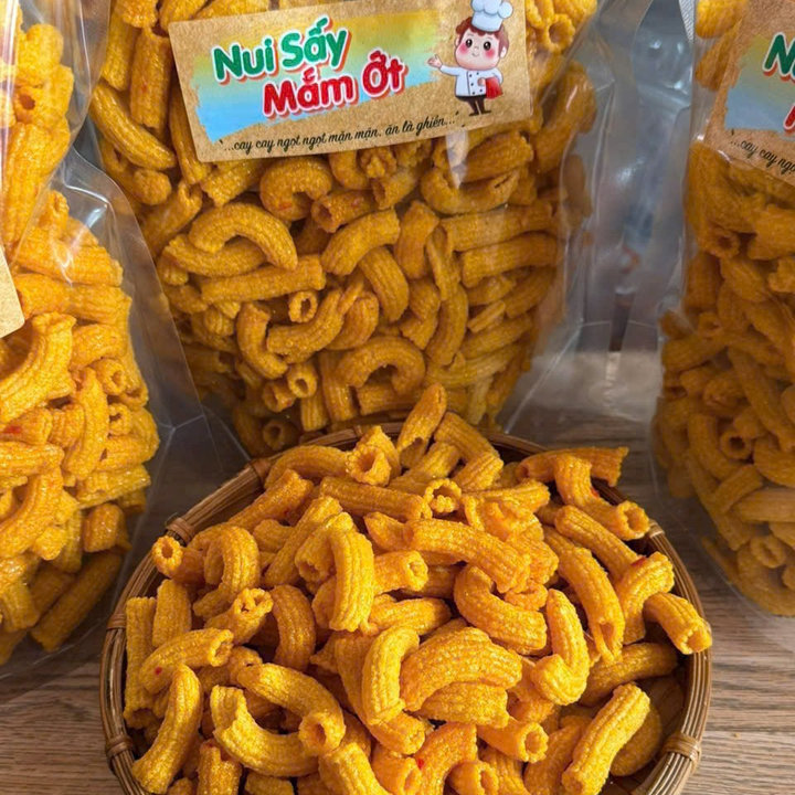 Alternative view of Nui Chiên Mắm Ớt – Snack Chuẩn Vị, Nhâm Nhi Cực Đã 500g - Winnie House