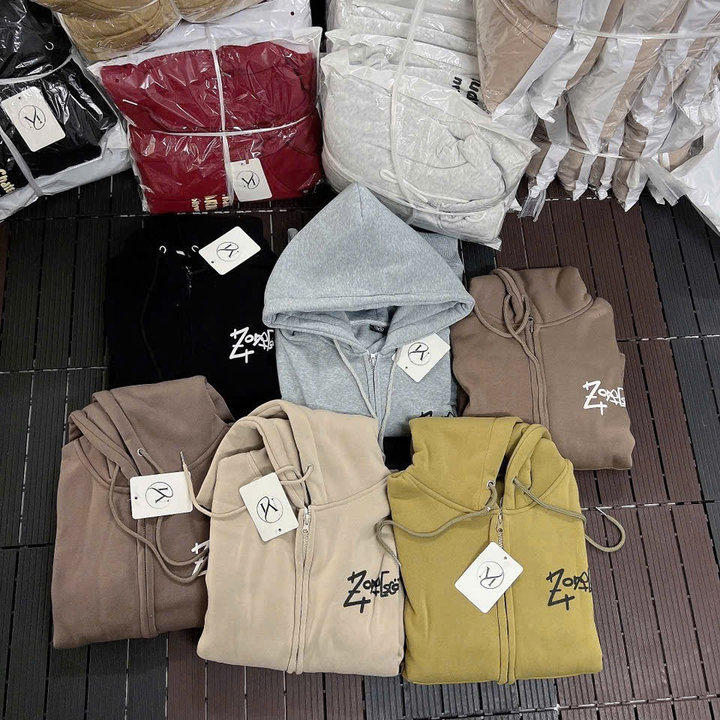 Alternative view of Áo Khoác Nỉ Nữ Vải Nỉ Dệt Thêu Chữ Zopp Hàng Xk Đẹp Tp83 - Phương Store