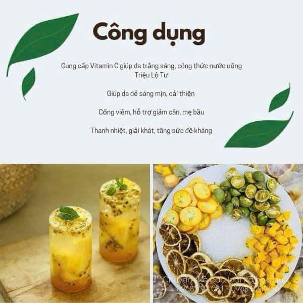 Alternative view of Trà Chanh Dây Kim Quất – Tươi Mát Từng Ngụm, Giải Nhiệt Tức Thì (25 Gói) - Winnie House