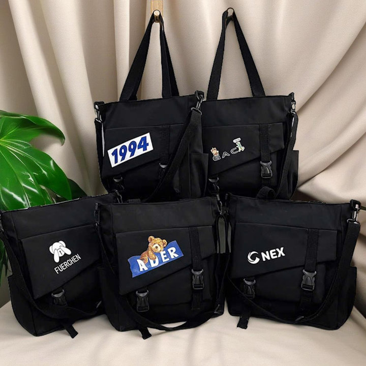 Túi Tote Đeo Chéo Unisex Phong Cách Hàn Quốc – Siêu Chất, Cực Trendy Pp772 - Pipi Store