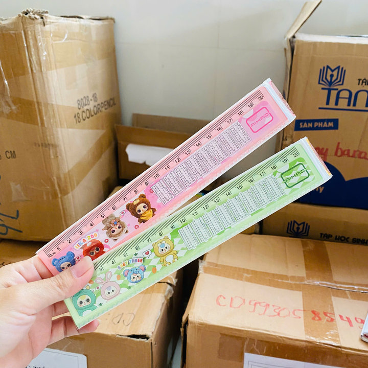 Alternative view of Thước Cửu Chương 20cm Hoạ Tiết Dễ Thương 049 - Lady's Passion