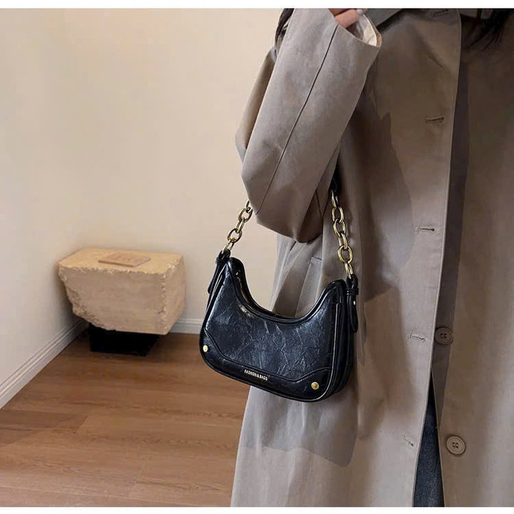 Alternative view of Túi Xách Nữ Phối Xích Hàn Quốc – Đẹp Sang Trọng, Phối Đồ Chuẩn Trend Pp796 - Pipi Store