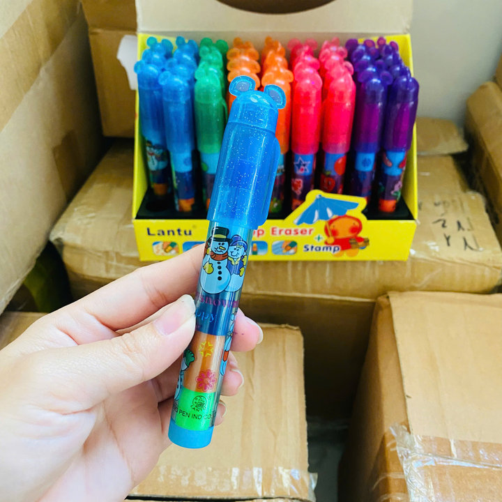 Gôm Khúc Tẩy Bút Chì Có Dấu In Trên Đầu Bút 051 - Lady's Passion