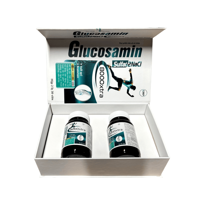 Alternative view of Viên Uống Glucosamin Sulfat 2nacl 800.oxtra Giúp Ngừa Thoái Hóa Khớp Hộp 60 Viên - Fusi