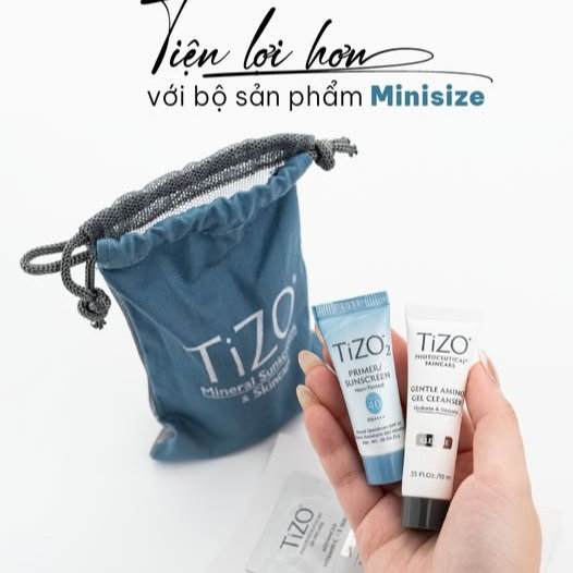 Alternative view of Bộ Kit Du Lịch Kem Chống Nắng + Sữa Rửa Mặt + Kem Dưỡng Photoceutical Skincare Tizo