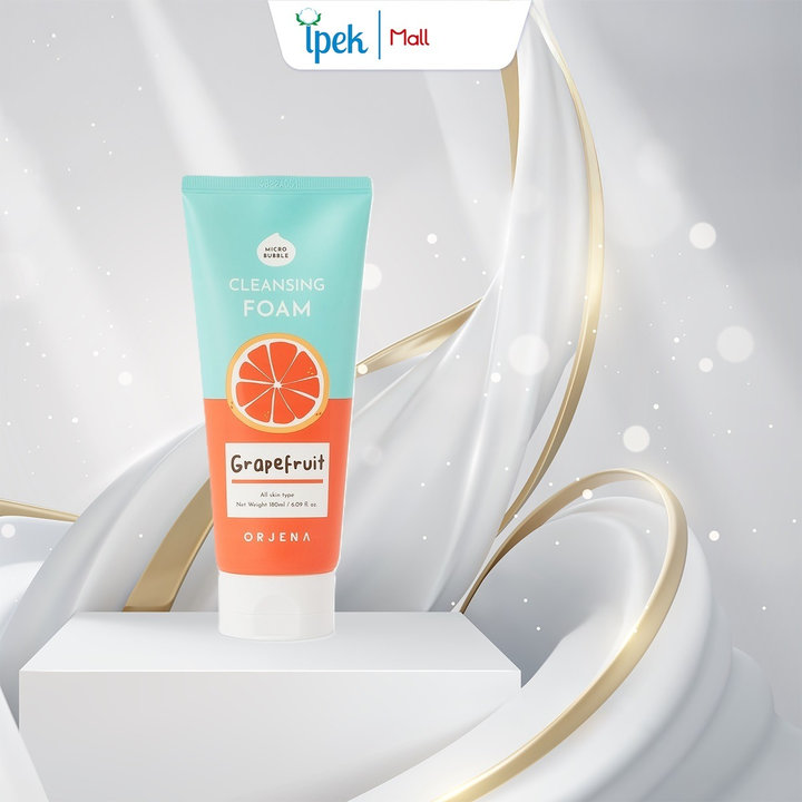 Alternative view of [ Tặng Mặt Nạ ] Sữa Rửa Mặt Chiết Xuất Bưởi Hồng Vitamin C Dưỡng Sáng Và Giảm Lão Hóa 180ml Orjena