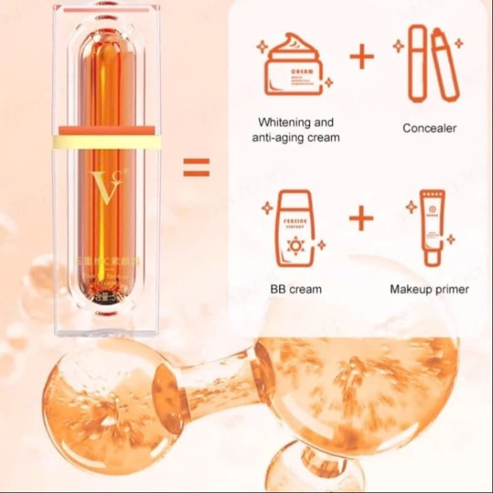 Alternative view of Kem Nền Five Vc Vitamin C Nâng Tông Che Khuyết Điểm Chống Lão Hóa Mềm Mịn Da 30g - Gdn