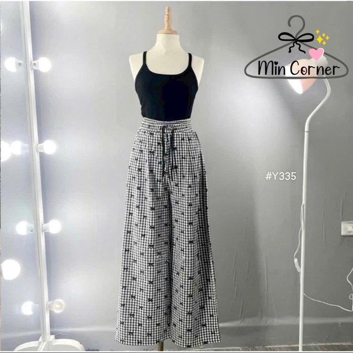 Quần Ống Rộng Lưng Cao Mq212 - Min Corner