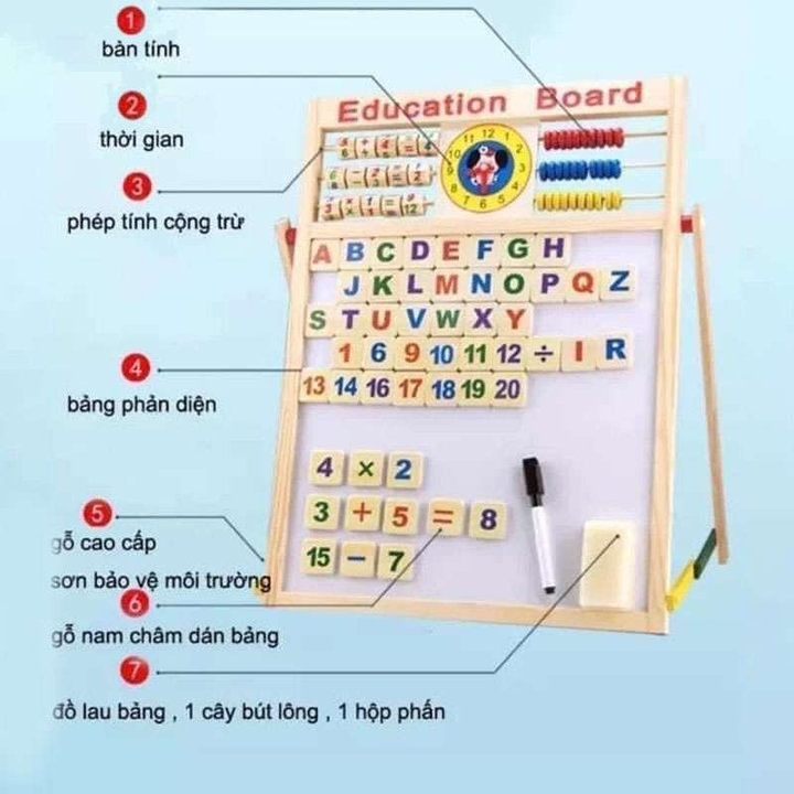 Alternative view of Bảng Học Tập Edu Tiếng Việt Hd206 - Lady's Passion