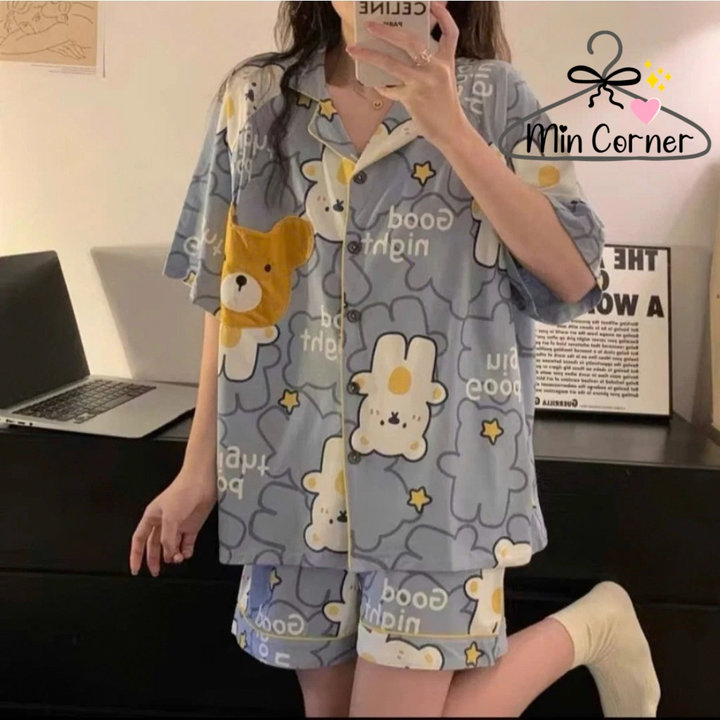 Đồ Ngủ Nữ Pijama Mặc Nhà Mb352 - Min Corner