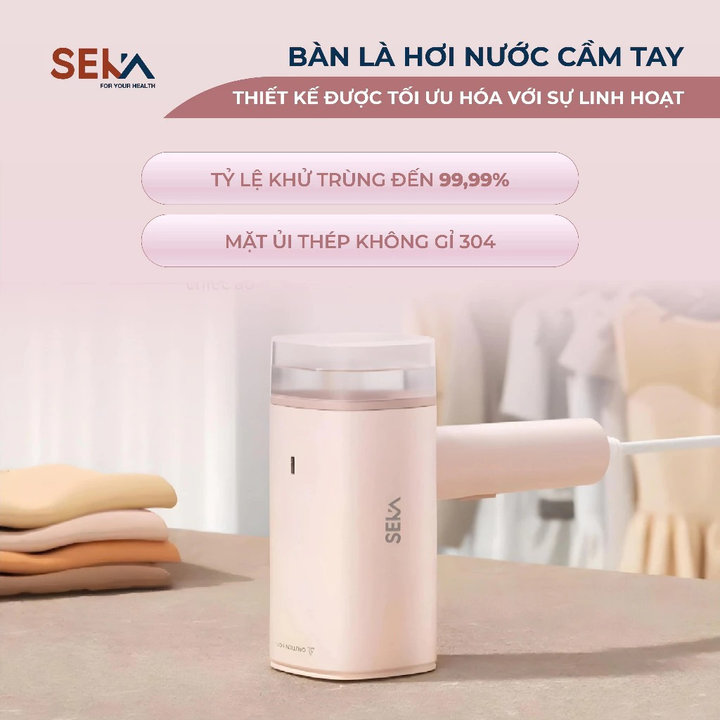 Alternative view of Bàn Ủi Hơi Nước Cầm Tay Seka Sk547, Bàn Là Mini Gấp Gọn Bình 170ml Công Suất 1200w - Bảo Hành 1 Năm