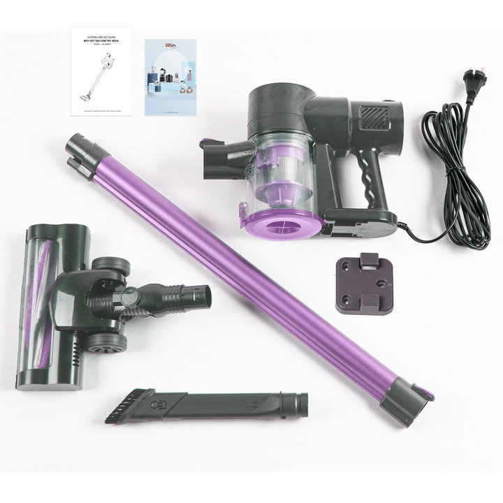 Alternative view of Máy Hút Bụi Cầm Tay Seka Sk-09 Plus Nâng Cấp Toàn Diện, Hút Bụi Lau Sàn, Tự Động Làm Sạch Con Lăn - Bảo Hành 12 Tháng