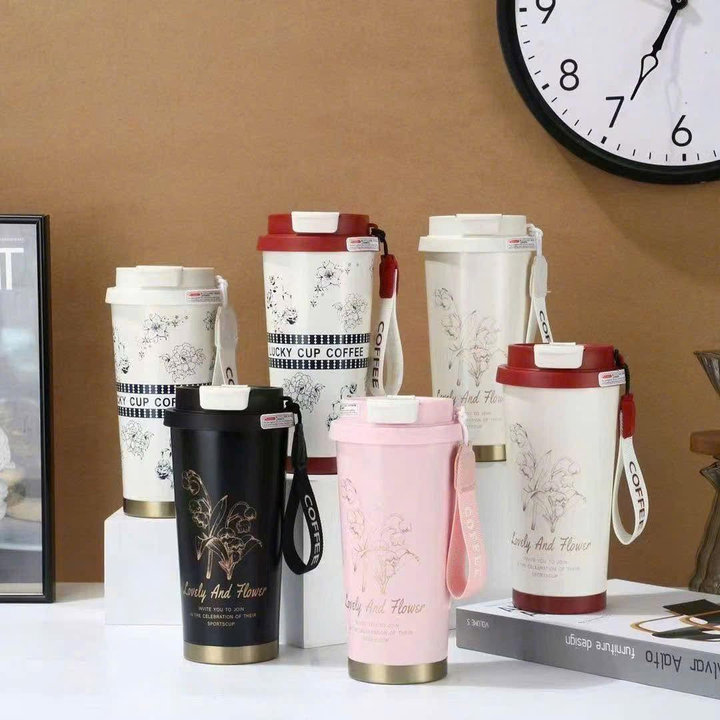 Cốc Giữ Nhiệt Hoa Lá Cành Siêu Xinh