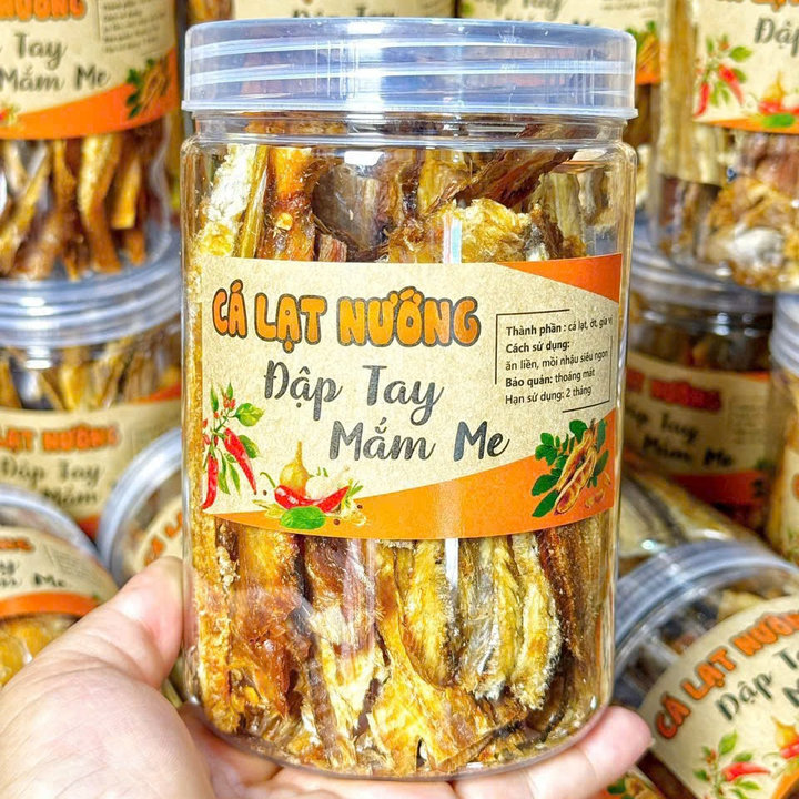 Cá Lạt Nướng Đập Tay Mắm Me, Đậm Vị Miền Tây 300g - Winnie House