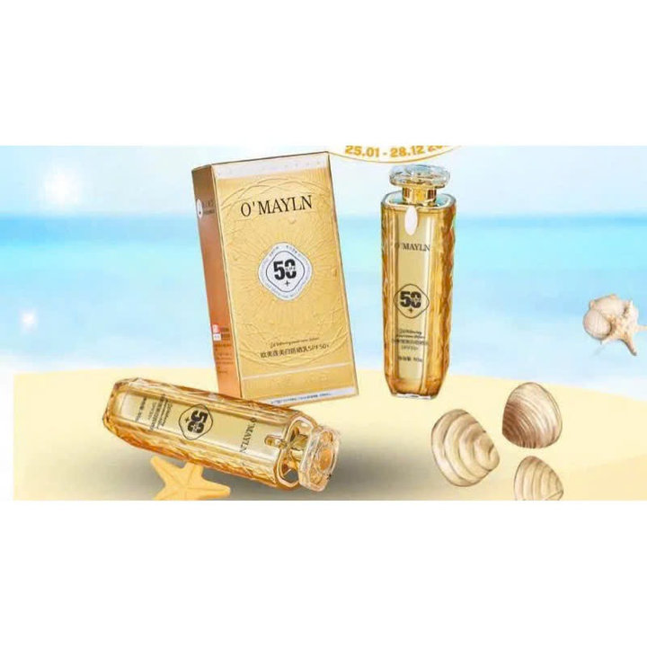 Kem Chống Nắng Omayin Spf50+ Dưỡng Ẩm Làm Trắng Da Chống Tia Cực Tím Phong Cách Âu Mỹ - Gdn