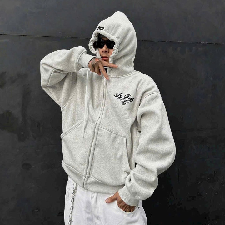 Alternative view of Áo Khoác Nỉ Form Boxy Thêu Cánh Chim Be Kinddd Unisex Nam Nữ Tp85 - Phương Store