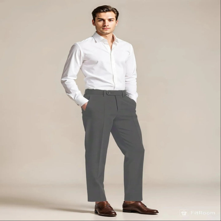 Quần Âu Nam Chun Ẩn Vải Coton Lì Co Giãn Cao Cấp - Men's Style