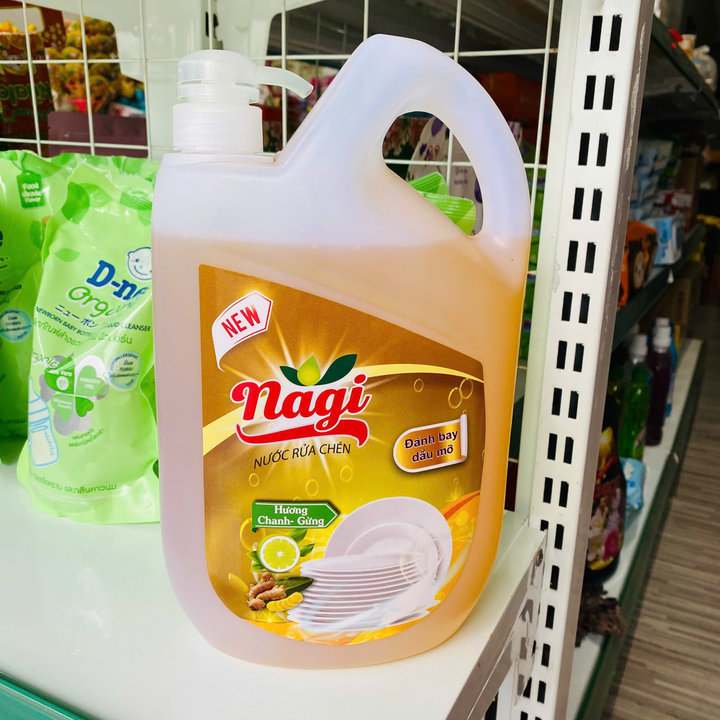 Nước Rửa Chén Nagi Hương Chanh Gừng 2.1kg L108 - Lady's Passion
