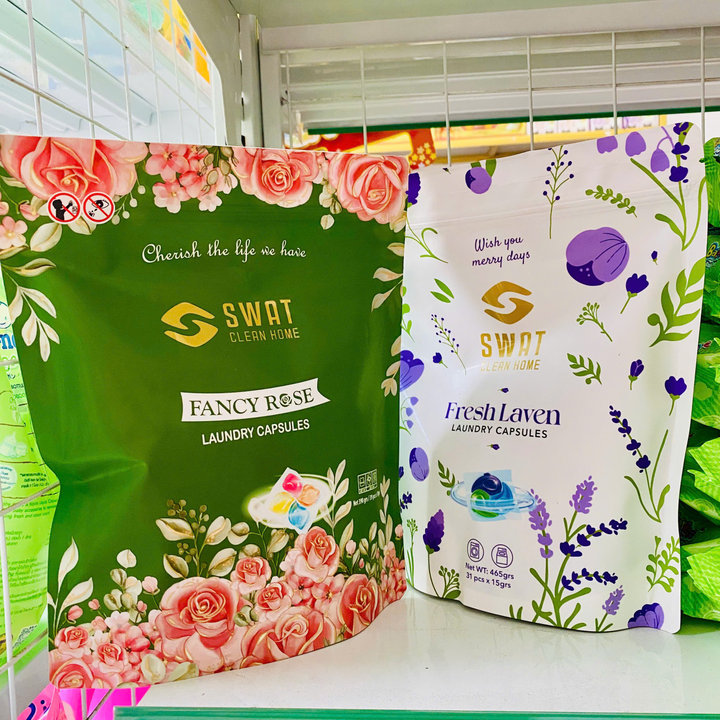 Viên Giặt Swat Hương Hoa Màng Bọc Tự Tan Trong Nước L109 - Lady's Passion