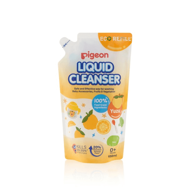 Alternative view of Nước Rửa Bình Sữa Pigeon Hương Yuzu Dung Tích 200ml/650ml